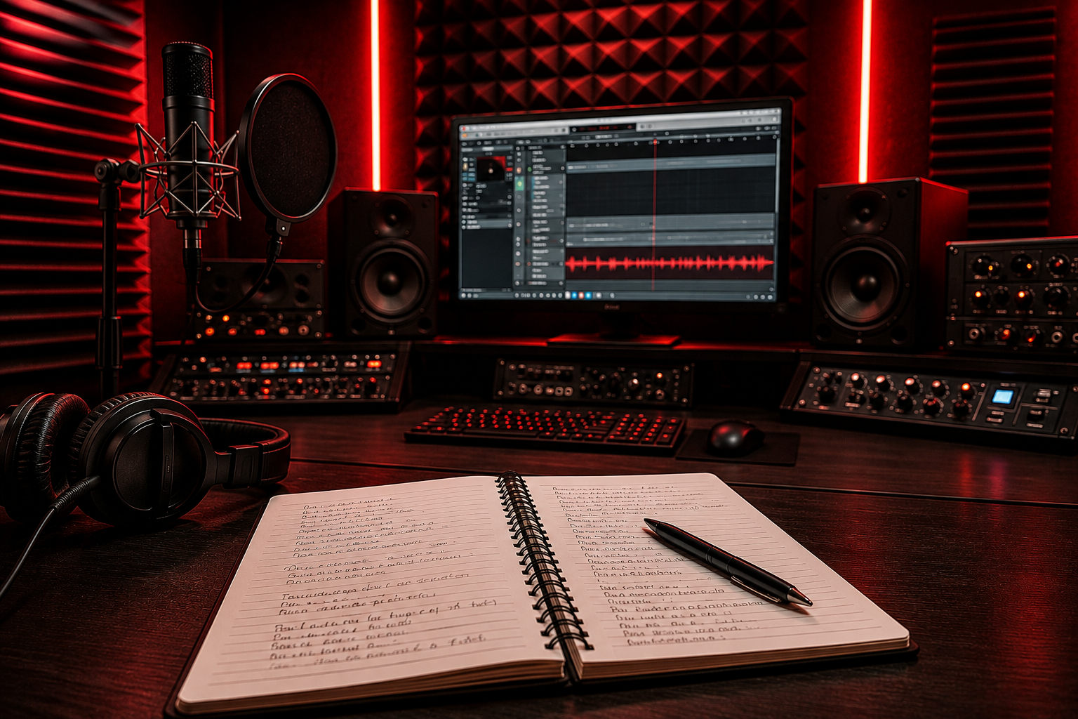 Custom Songs production visual
